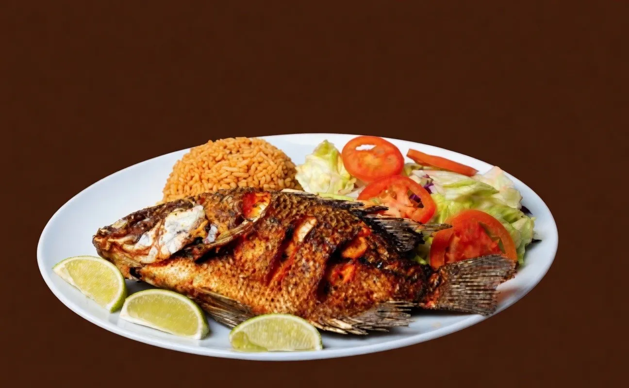 Whole Grilled Fish Plate at Marina Seafood Kitchen, Seafood Restaurant in Pasadena